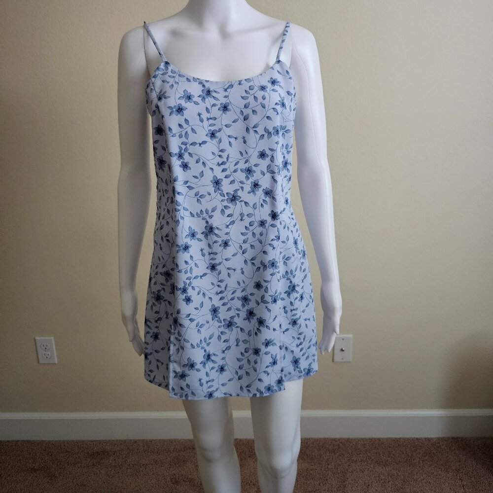 EXPRESS Cute & Bright Floral Romper Dress – Size 3/4